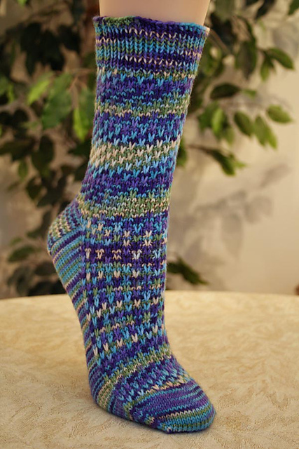 March Mosaic Socks
