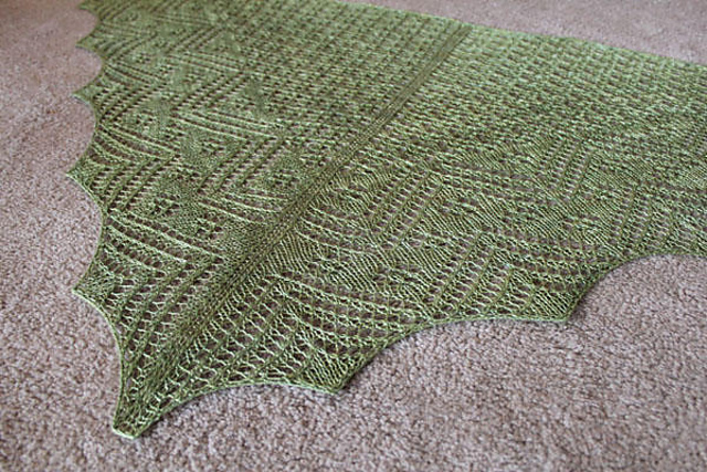 Vernal Equinox Shawl