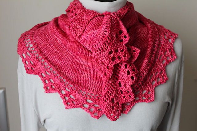 Two-Step and Tango Scarf & Shawlette