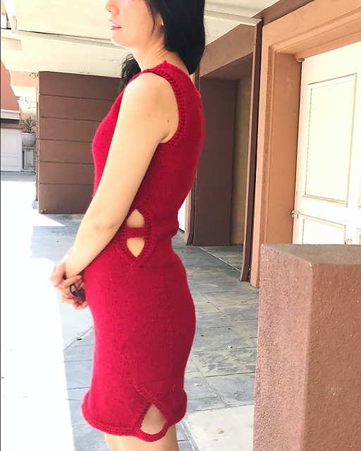 Cherry Keyhole Dress