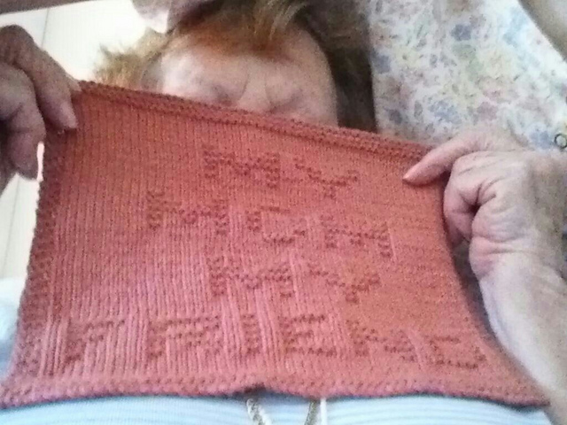 My Mom My Friend Dishcloth