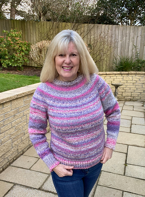 Ravelry: Easy Does It Top Down pattern by Wendy Poole