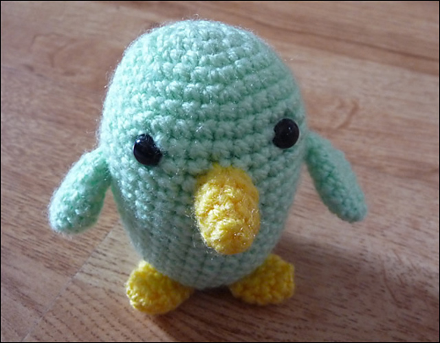 Chubby Bird amigurumi