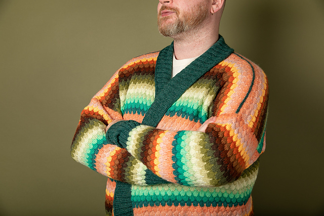 Ravelry: The Bubble Cardigan pattern by Stephen West