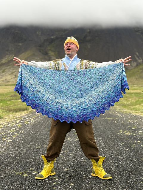 Ravelry: Dancing Droplet Shawl pattern by Stephen West