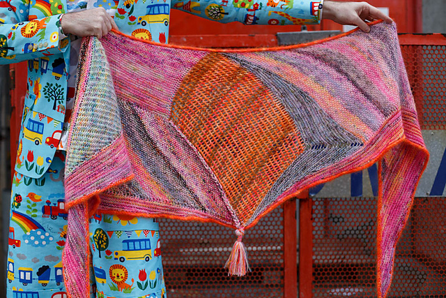 Marled Magic Shawl