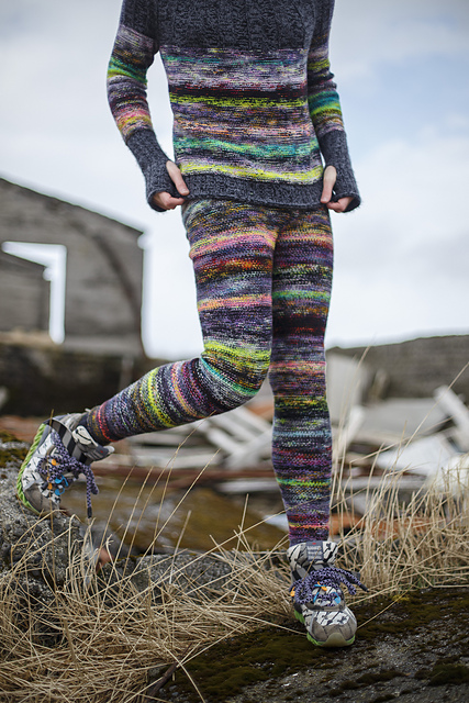 Ravelry: Marled Mania Leggings pattern by Stephen West