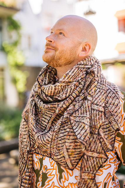 Briochevron Shawl