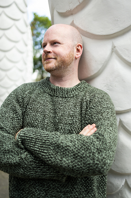 Mossy Marled Raglan