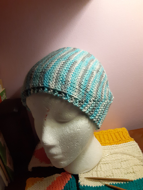 Easy knitted Headwrap