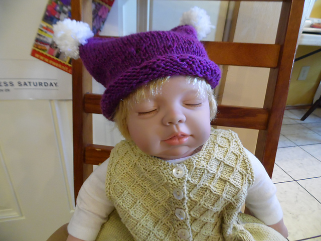 40 Hats in 40 Days Teabag Knit Hat