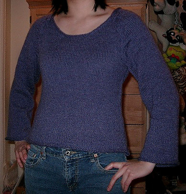 Scoop-Neck Pullover