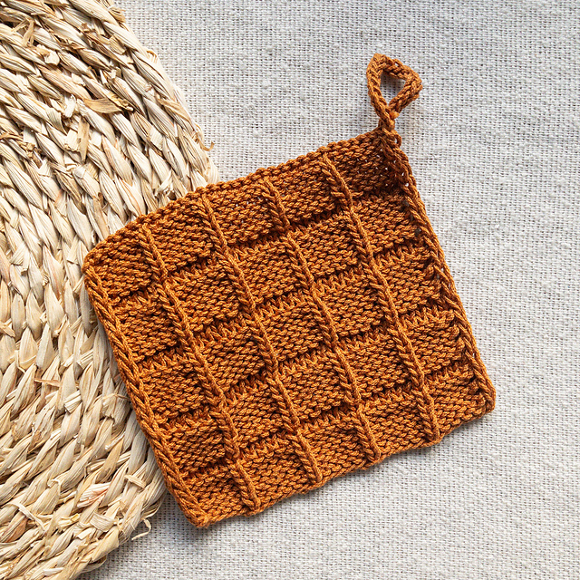 Waffle Dishcloth