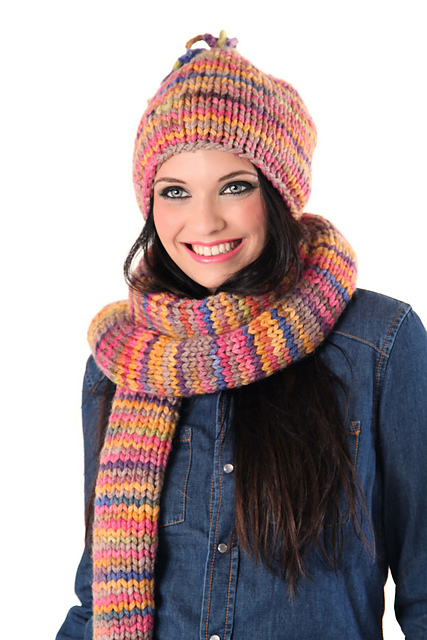 Maipo Hat and Scarf