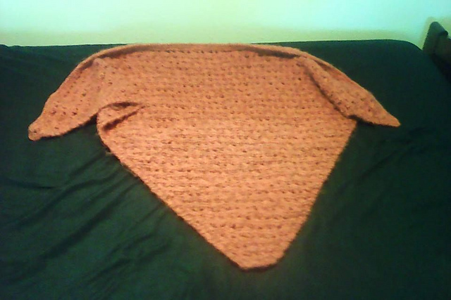 Small Mesh Shawl