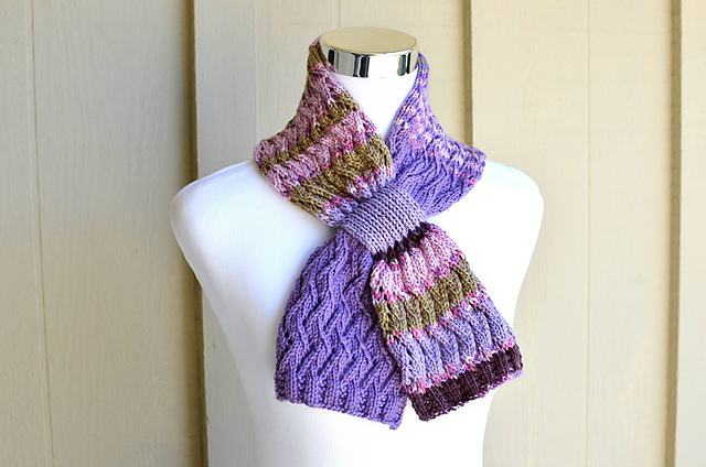 Zigzag Lace Scarf