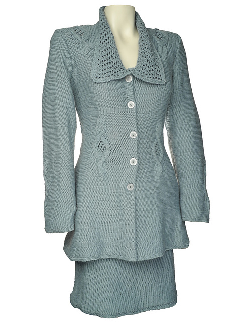 Ravelry: Redefined Retro Suit pattern by Joan McGowan-Michael