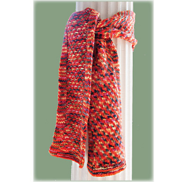 Winter Blooms Scarf