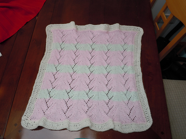 Lily of the Valley Baby Throw