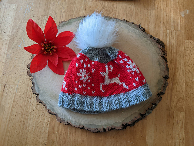 Sleighbells in the Snow Hat