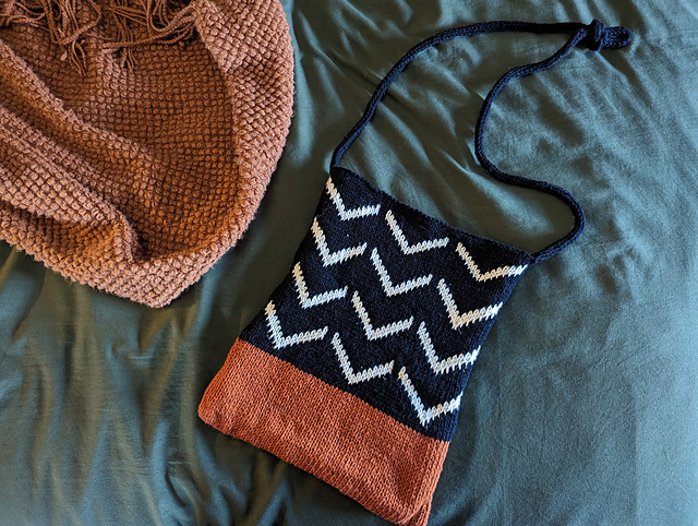 Broken Chevron Bag
