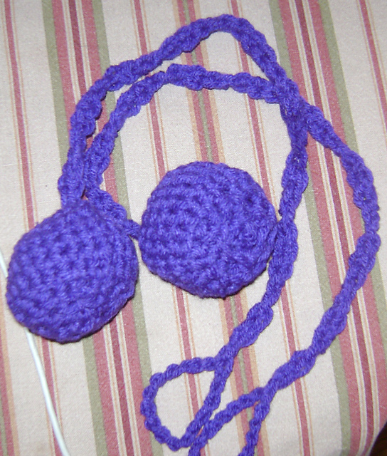 Perfectly Purple Practice Poi