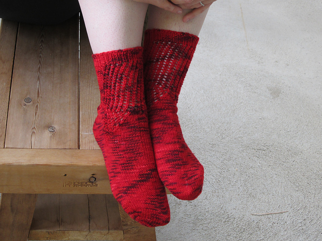 Power Red Socks