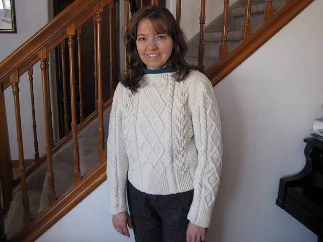 Twisted Rib Curvy Aran