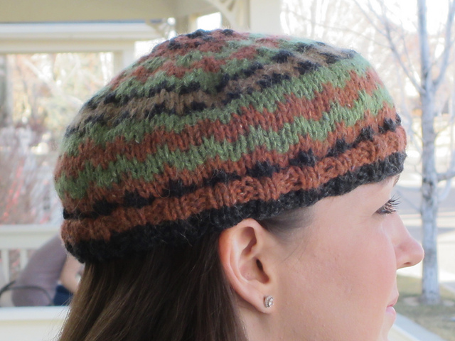 Slip Stitch Waves Hat