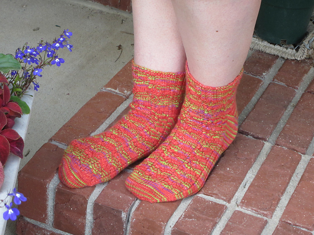 Strawberry Garden Socks