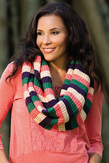 Striped Cowl