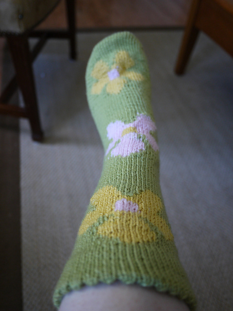 Flower Power  Socks                                                                  