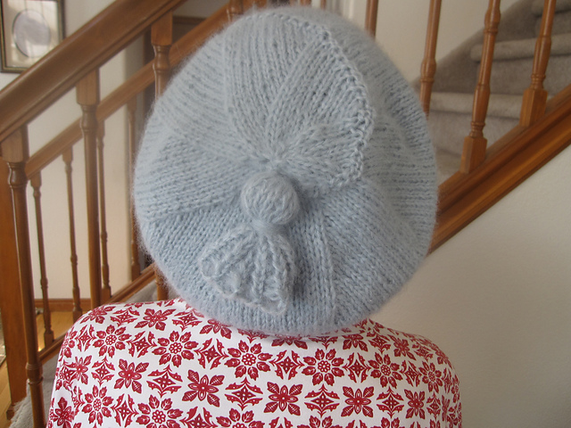Swirl Slouch Hat with Tassel