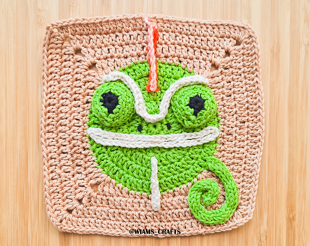 Chameleon Granny Square