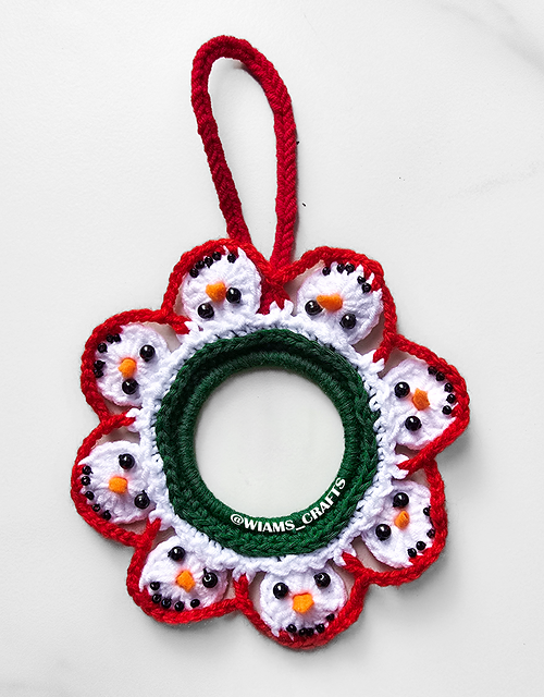 Christmas Snowman Ornament