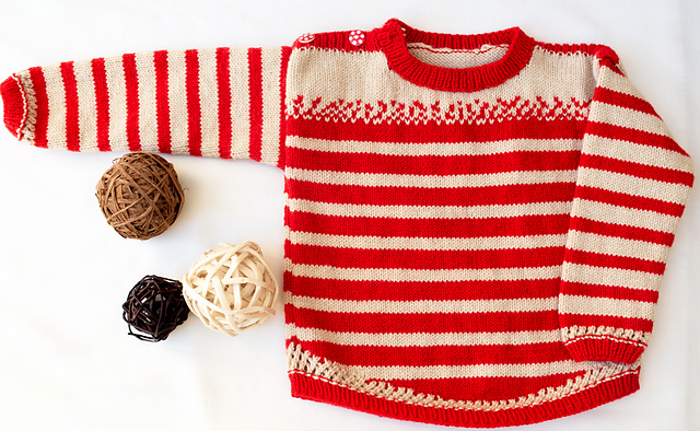 Stripped Autumn Sweater