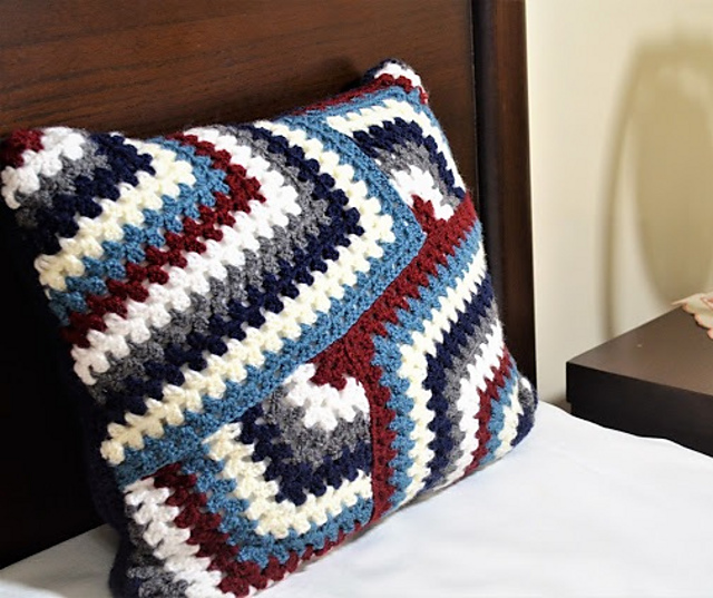Striped Cushion Cover