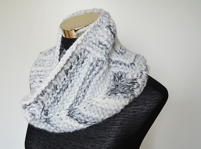Bulky Squares Cowl