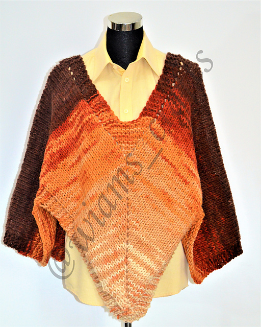 Ombre Poncho