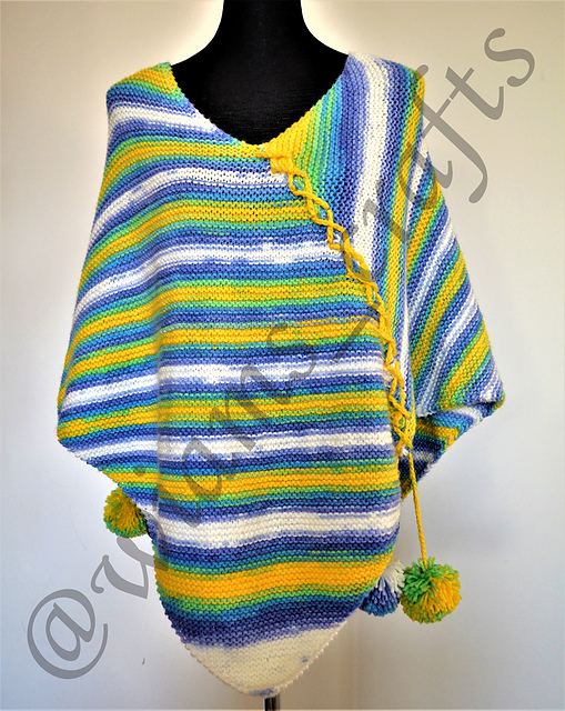 Sunny Colors Poncho