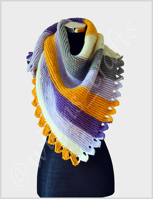 Dragon Tail Shawl