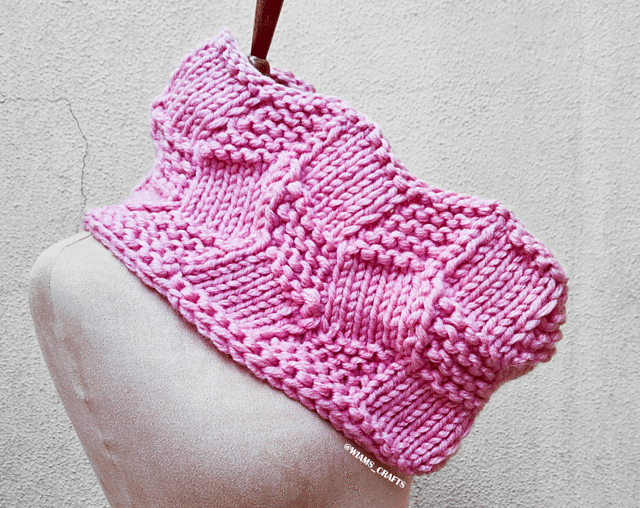Rhombus Chunky Cowl