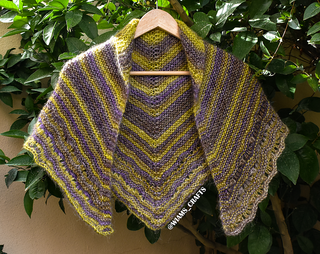 Grapes Sherbet Shawlette