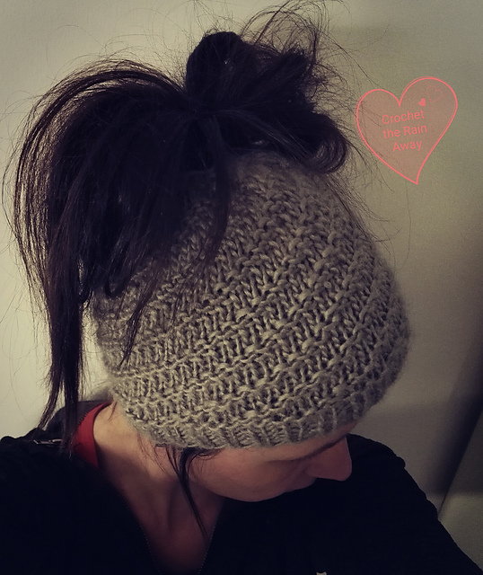 Polku Messy Bun hat