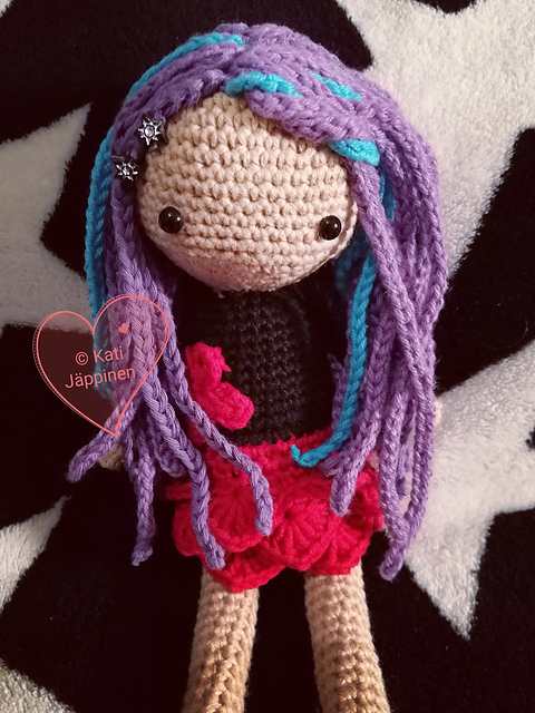 Crochet Doll - Aria
