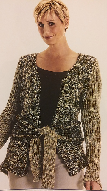 3706B Dune & Serene Tie Waist Jacket