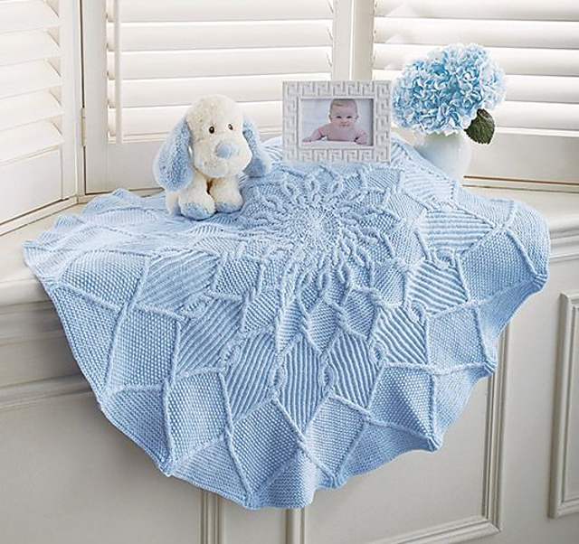 Cables Go Round Blanket #98387