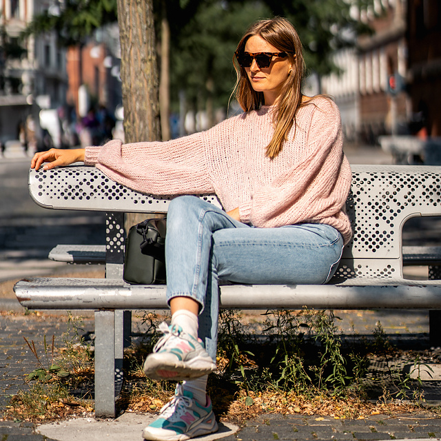 fluffy sweater