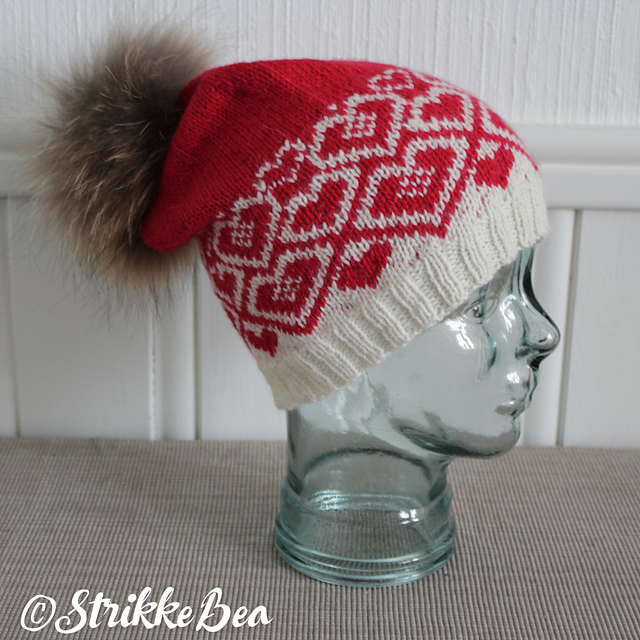 Ravelry: HjerteFlom pattern by StrikkeBea