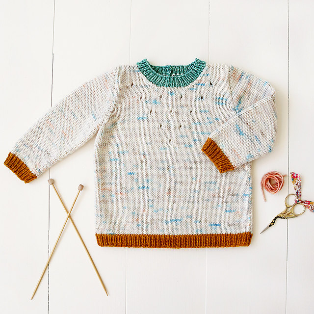 Ravelry: Iris Pullover pattern by Jenny Gordy